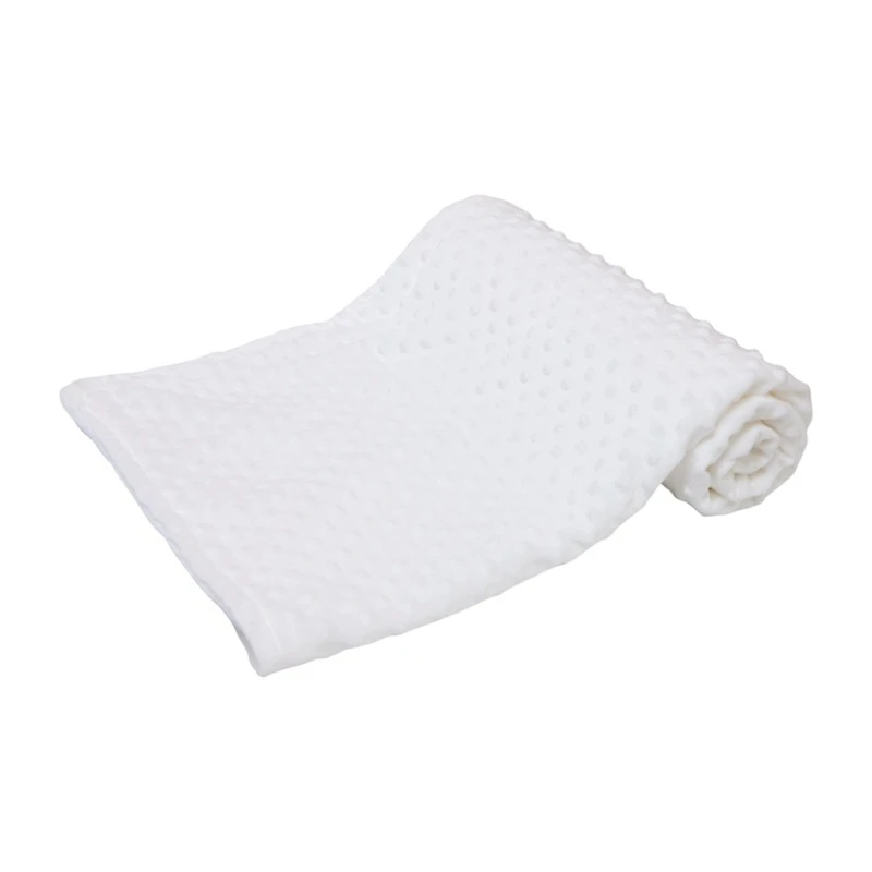 

85DE Baby Appease Blanket Soft Bubble Flannel Newborn Swaddling Wrap Sleeping Quilt Bedding