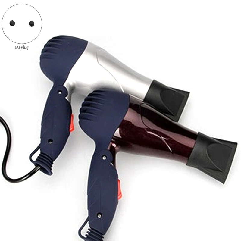 Коричневый складной фен для волос европейского размера 1500 Вт бытовой