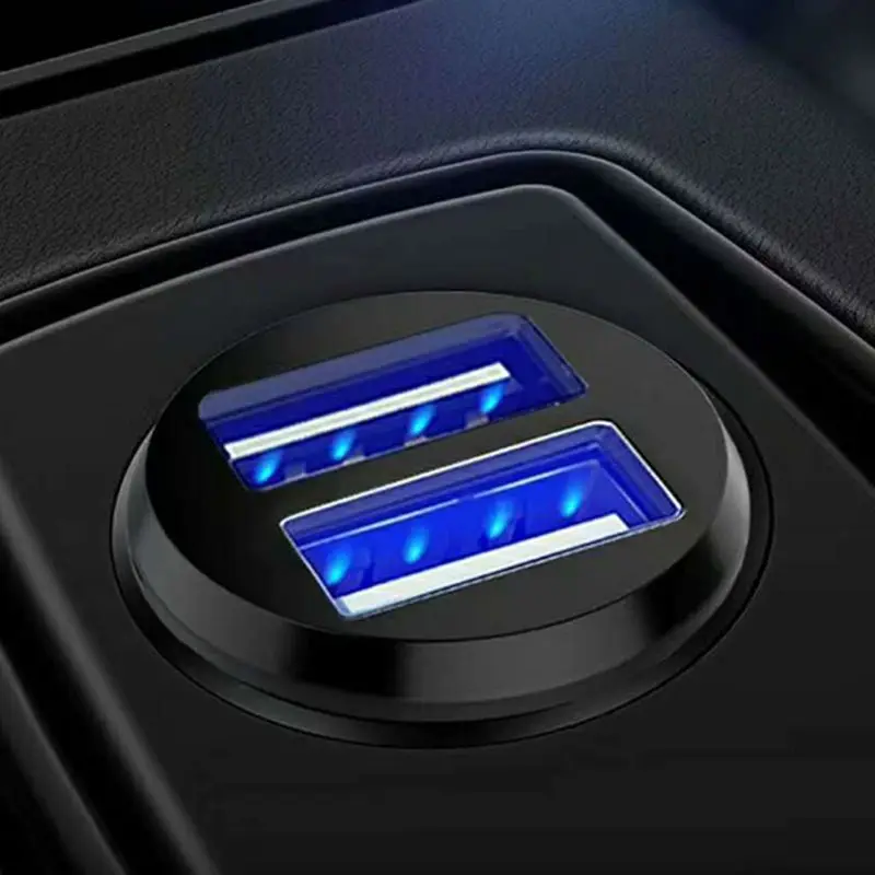 Intelligent Hidden Mini Car Charger Dual USB Interface Automatic Igniter Charging Multipurpose for Automobile Motorcycle Battery |