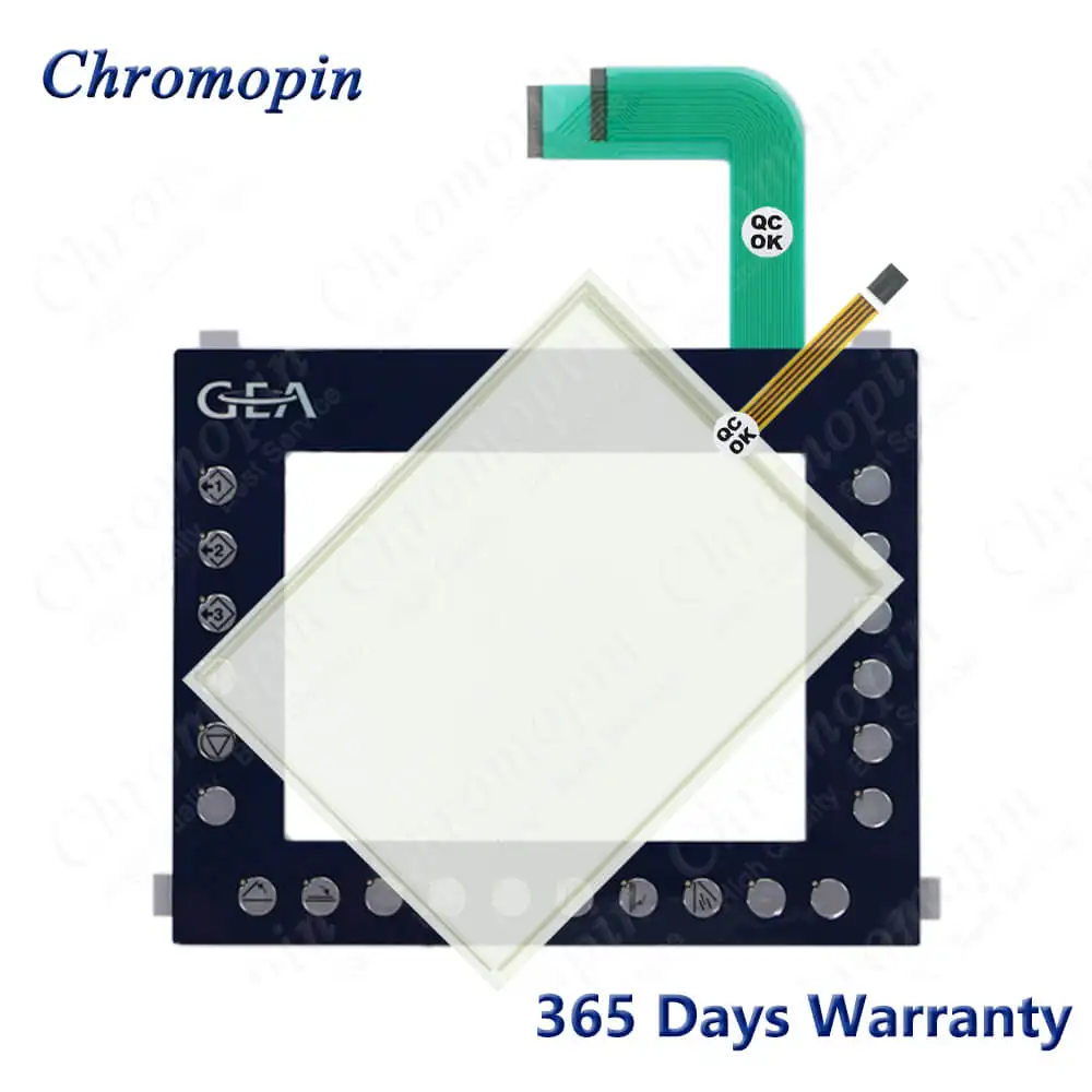 Цифровой преобразователь сенсорного экрана для панели питания B & R PP480 4PP480.1043-K09 4PP480.1043.K09 4PP480-1043-K09, сенсорный экран + мембранная клавиатура