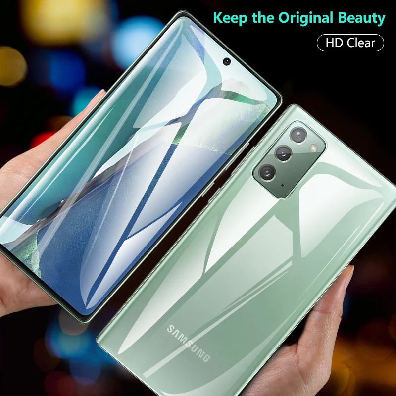 Гидрогелевая пленка CHYI для samsung note 20 10 ultra A32 4G защита экрана 3D изогнутая Galaxy s20 S10 Plus