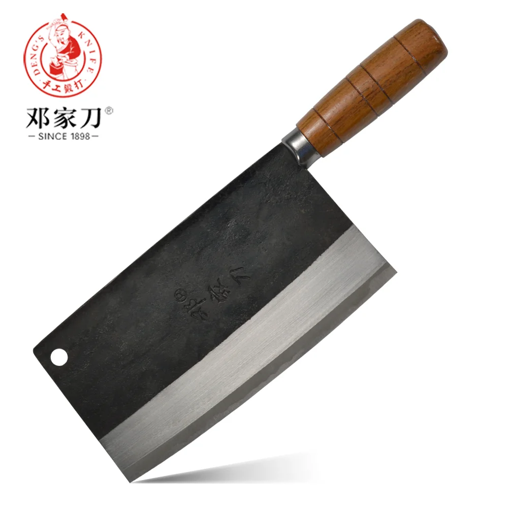 

Dengjia knife High-grade handmade forged blade Chinese chef knife vegetable cleaver carbon steel kitchen knife