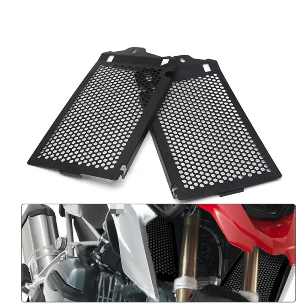 

1pair Motorcycle tank radiator Radiator Guard Protector cover protection Grille Grill Cover For BMW R1200GS Adventure Black