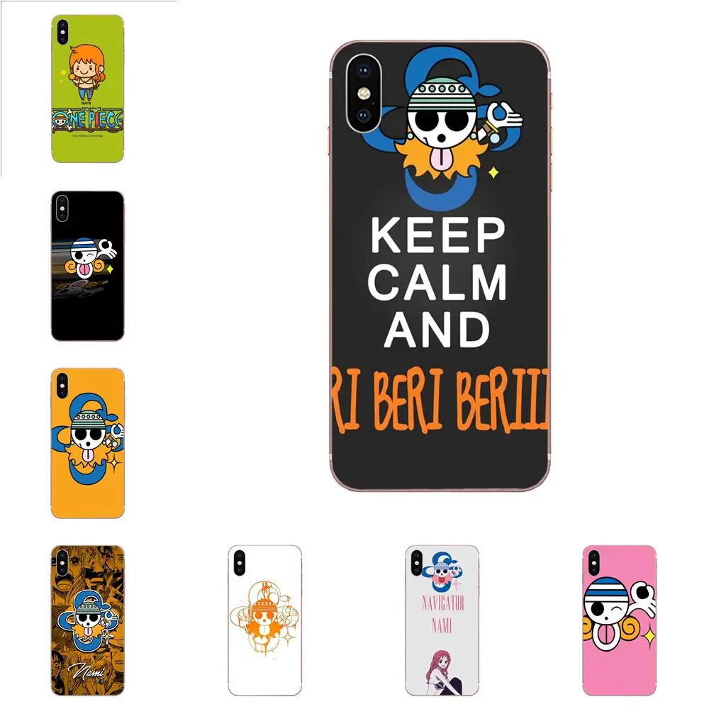 Для Xiaomi Redmi 3 3S 4 4A 4X 5 6 6A 7 K20 Note 2 5A Plus Pro TPU печать Аниме One Piece Nami Skull Flagus | Мобильные