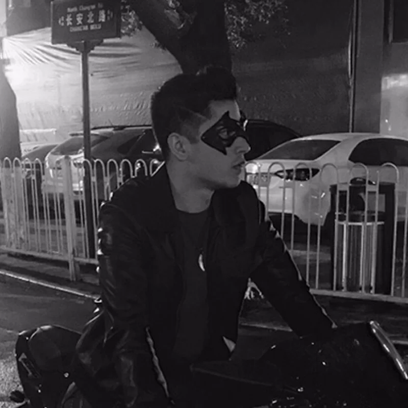 Новый костюм Nightwing Опора глазную повязку маска для Хэллоуина вечерние