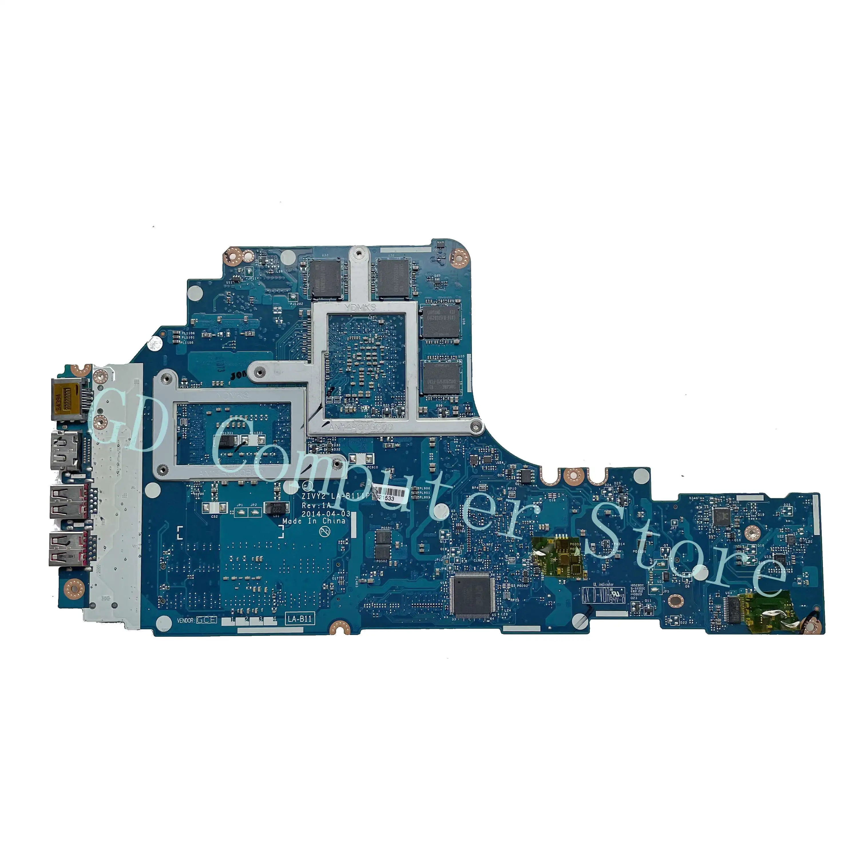 GD оригинальная материнская плата для ноутбука Lenovo модель 5B20F78873 с оригинальным
