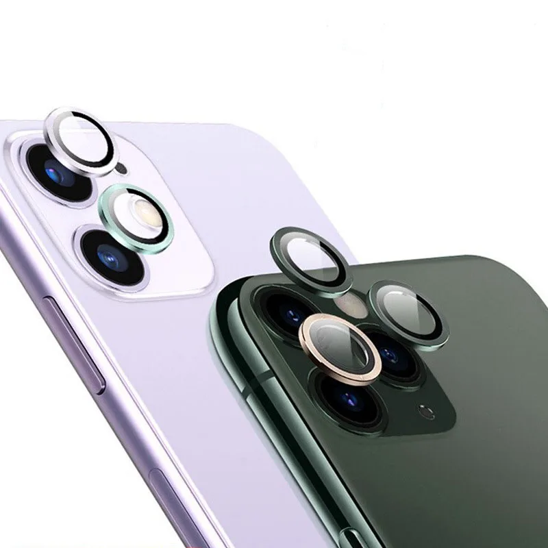 Защитный чехол для камеры iPhone11 Pro Max металлическая рамка + Крышка объектива из