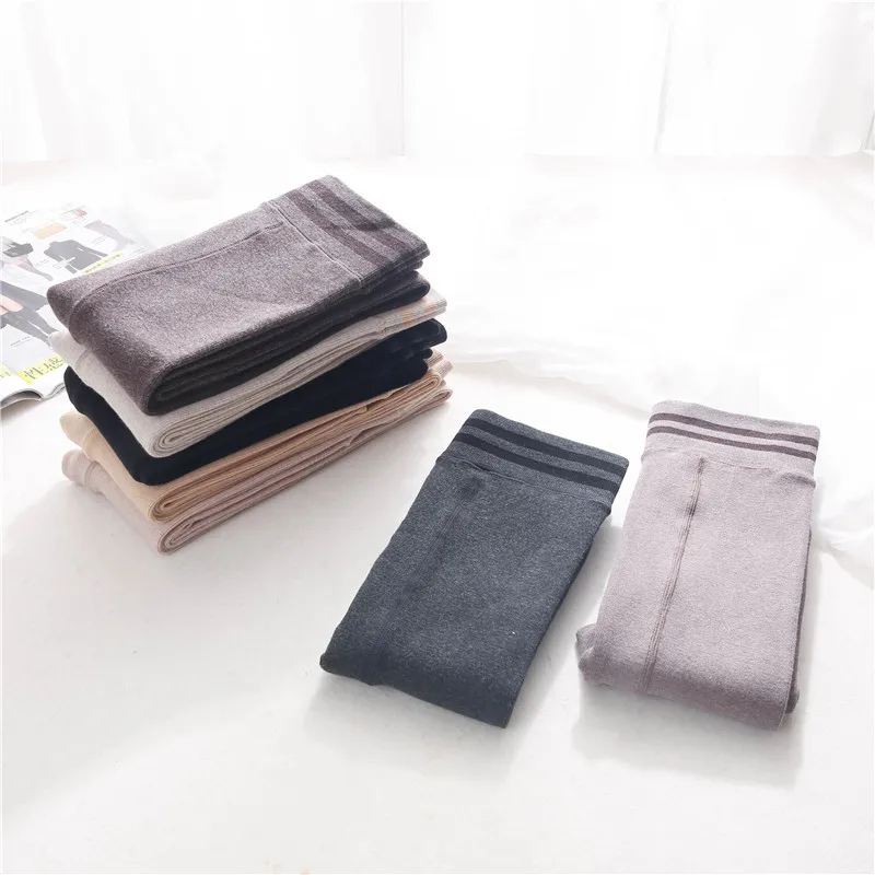 Новинка 2020 зимние теплые женские колготки с высокой эластичной талией хлопковые