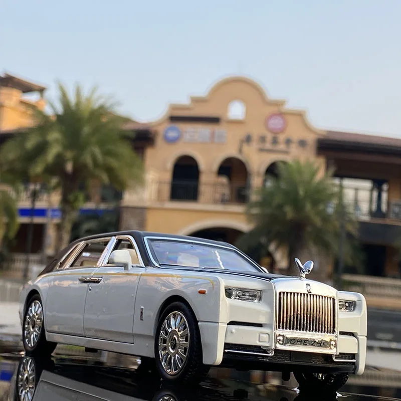 Роскошная модель автомобиля Rolls-Royce Phantom из сплава 1:24 литой металлический