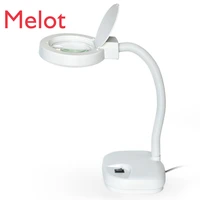 hd bench magnifiers desk lamp with led 5 10 times electronic mobile phone maintenance 20 times old people reading jewelry