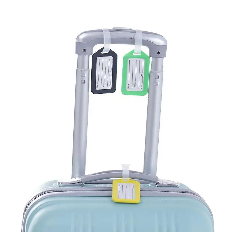 Multifunctional Luggage Tag Identification Check-in Hanger Boarding Card Cartoon Travel Listing | Дом и сад