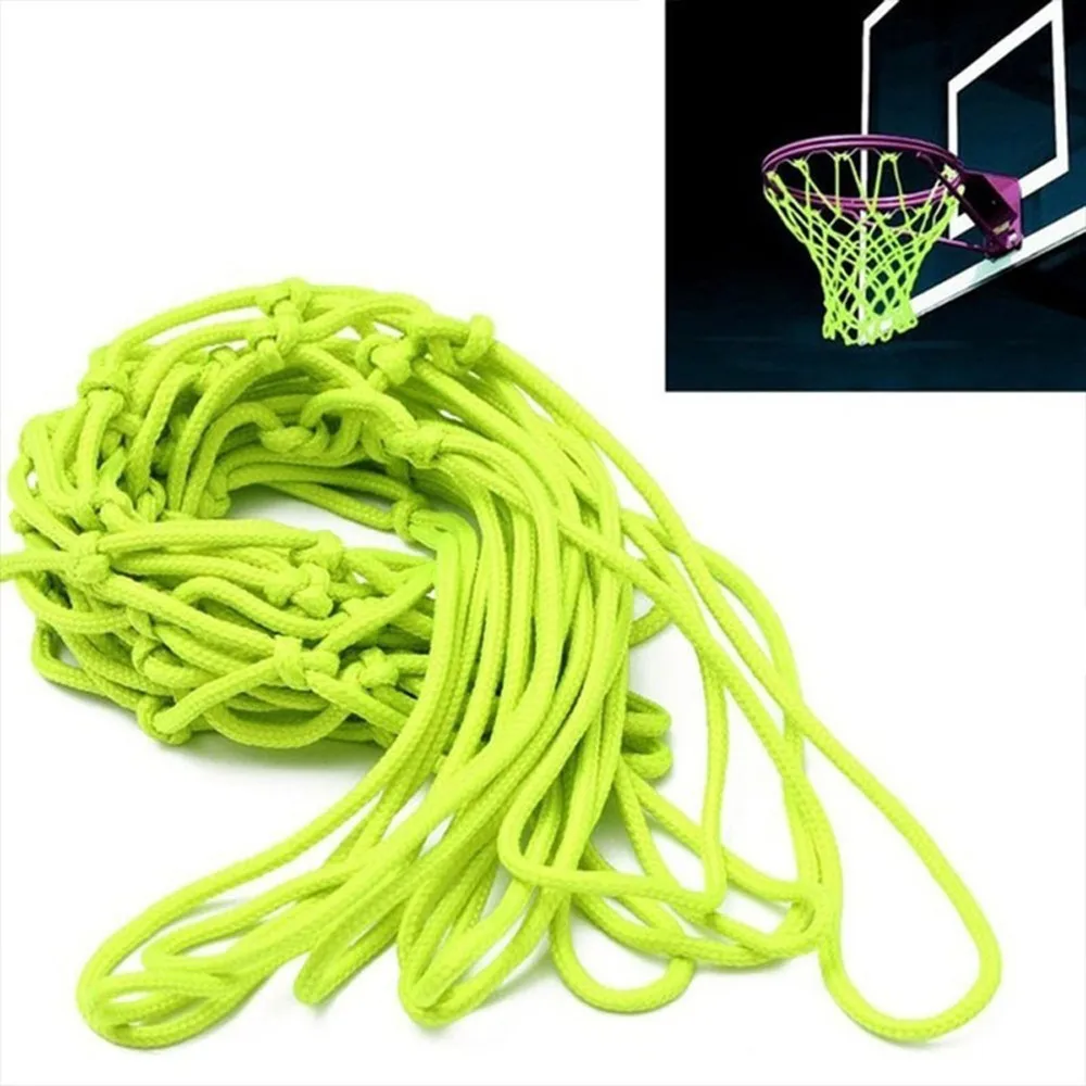 

Visible At Night Luminous Basketball Net Basketball Rim Mesh Net Non-whip Champion Sports Durable