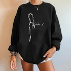 Свитшот Y2k в стиле Харадзюку, уличная одежда, женские пуловеры с забавным принтом кота и круглым вырезом, Женский Свободный свитшот, женские свитшоты