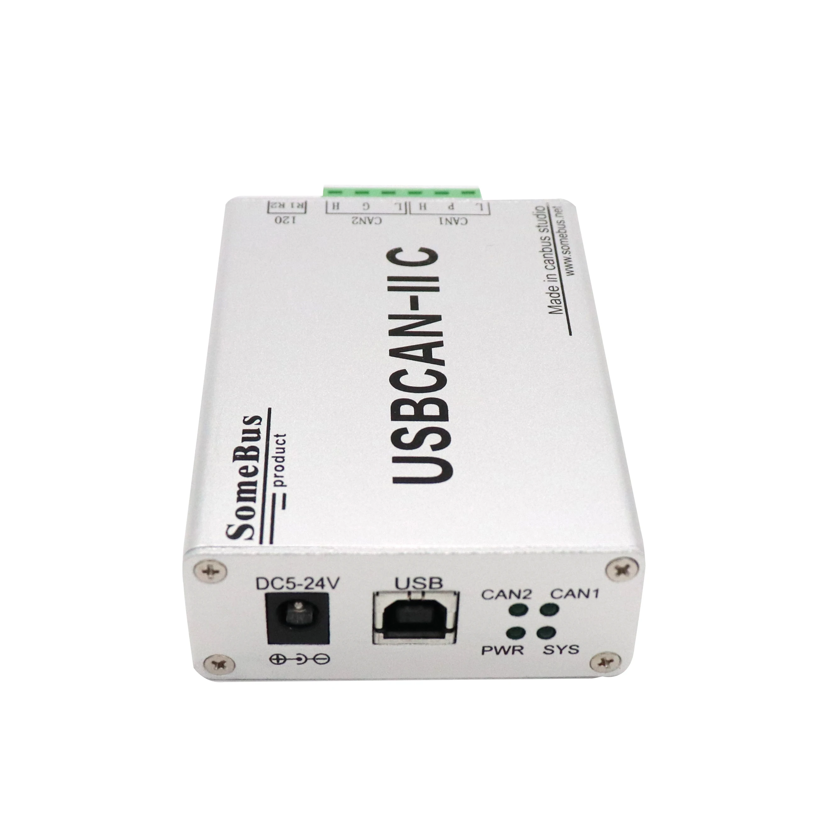 GCAN Industrial Grade Usb Can Bus Interface 2 Channel Usbcan Analyzer Converter Adapter Module Cable With Colorful Box