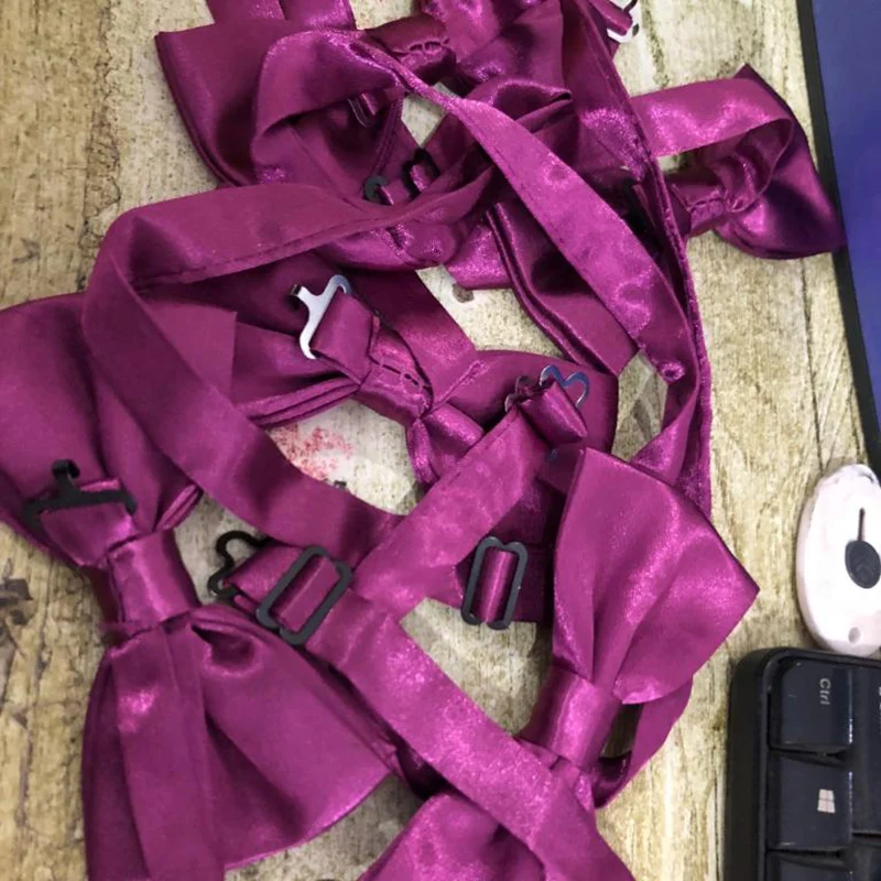 

Men Fashion Solid Color Tuxedo Bowtie Classic Butterfly Wedding Party Bow Tie Men Formal Business Male Dress Shirt Necktie