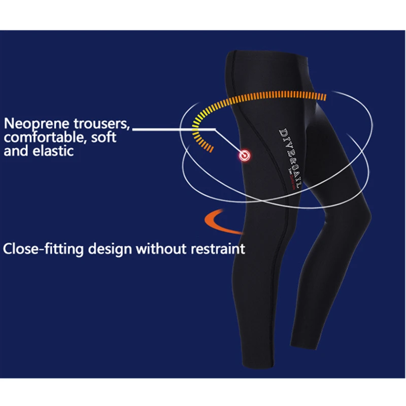 Брюки для дайвинга из неопрена мужчин и женщин Dive &amp Sail толстые 3 мм штаны