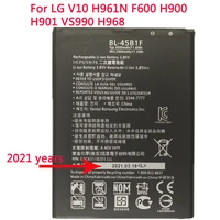 2021 years High Quality Mobile Cell Phone Original BL-45B1F Battery For V10 H961N F600 H900 H901 VS990 H968 BL45B1F 3000mAh