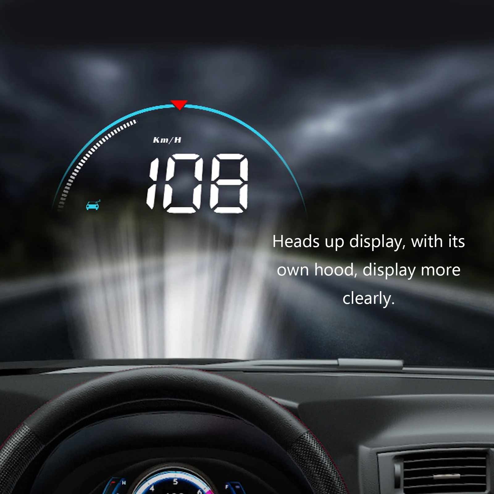 Дисплей на лобовом стекле для Lexus Tesla Model 3 Smart OBD2 Автомобильный дисплей цифровой