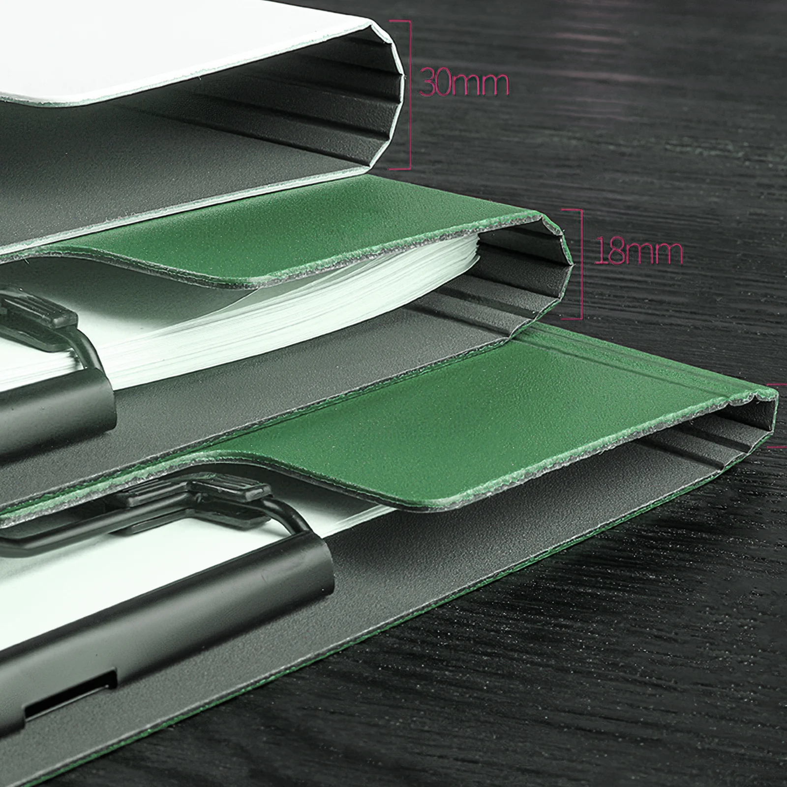 

A4 Clipboard Box Paint Metal Plate Clamp File Durable Waterproof Document Filing Storage Case Office Supplies Foam Material