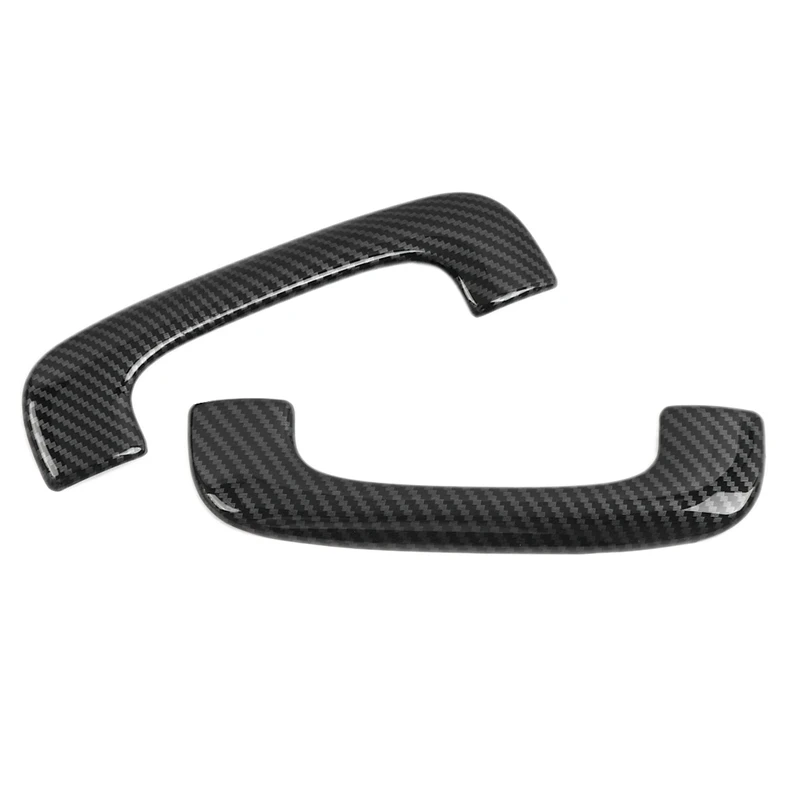 

Car Styling 4PCS ABS Carbon Fiber Interior Roof Upper Handle Cover Trim for Dodge Charger 2015-2020 Accessories