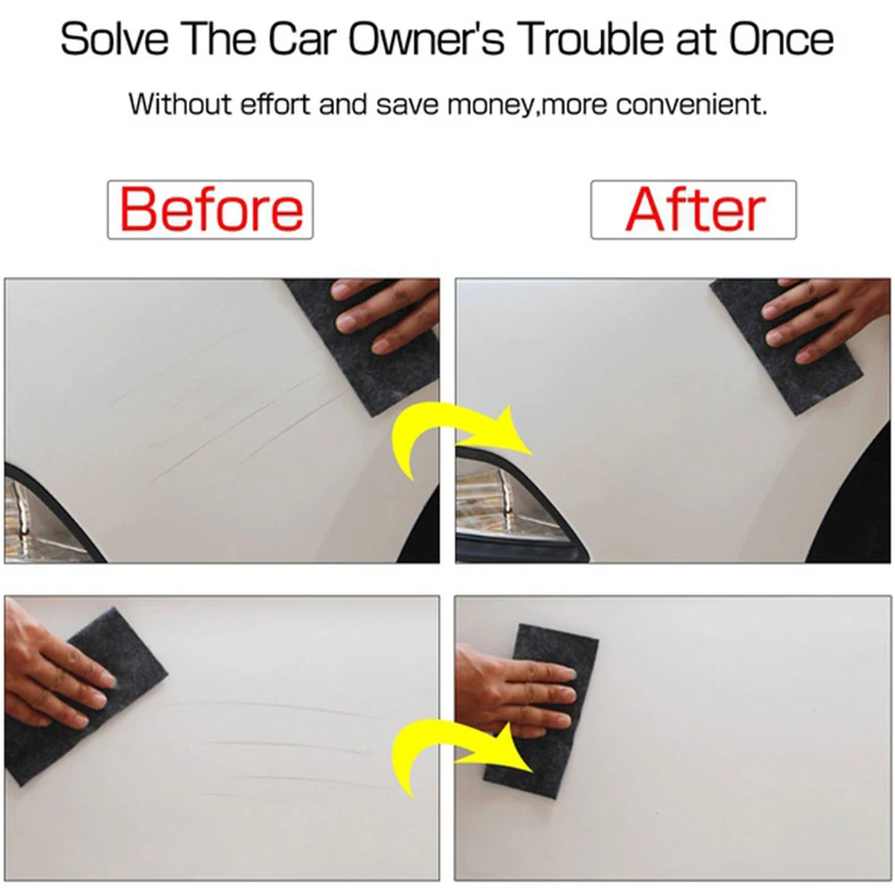 Тряпка для ремонта автомобиля Nano Волшебная поверхность чистый ремонт тряпки