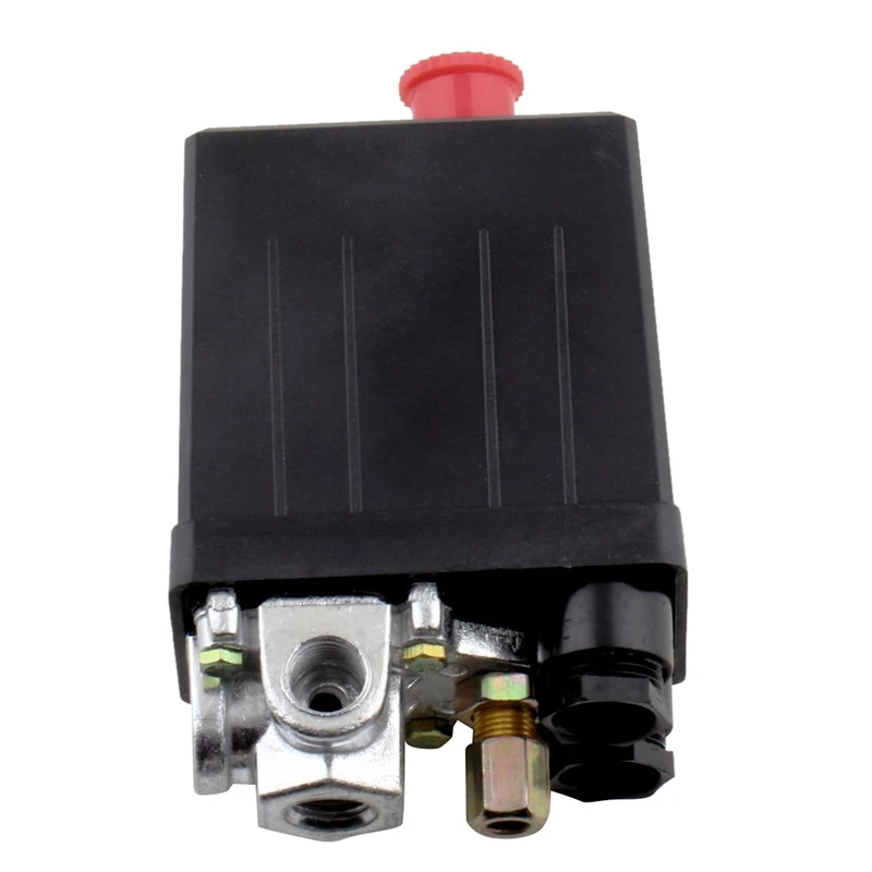 Heavy Duty Air Compressor Pressure Switch Control Valve 90 PSI -120 HS Black | Обустройство дома