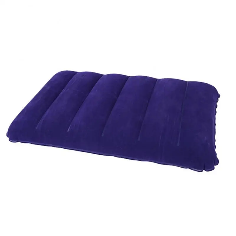 

Portable Outdoor Air Inflatable Pillow Double Sided Flocking Cushion Travel Plane Hotel Sleep Camping Hiking Worldwide Hot Sale