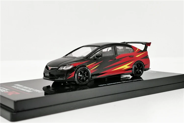 INNO64 1: 64 Honda Civic FD2 type-R FD Club Сингапур TOYZ сеть литья под давлением модель автомобиля
