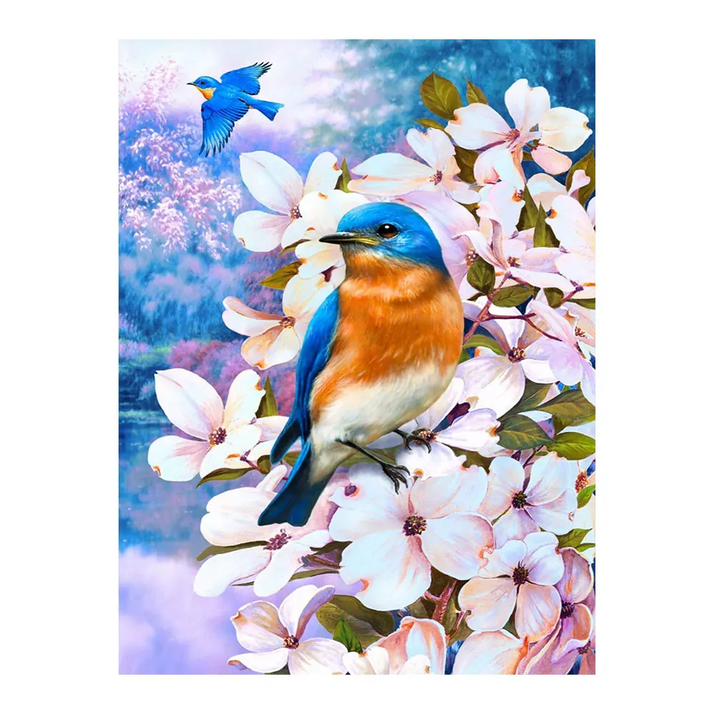 Алмазная живопись 5D сделай сам eurasia Blue Tit животное птица полная выкладка мозаика