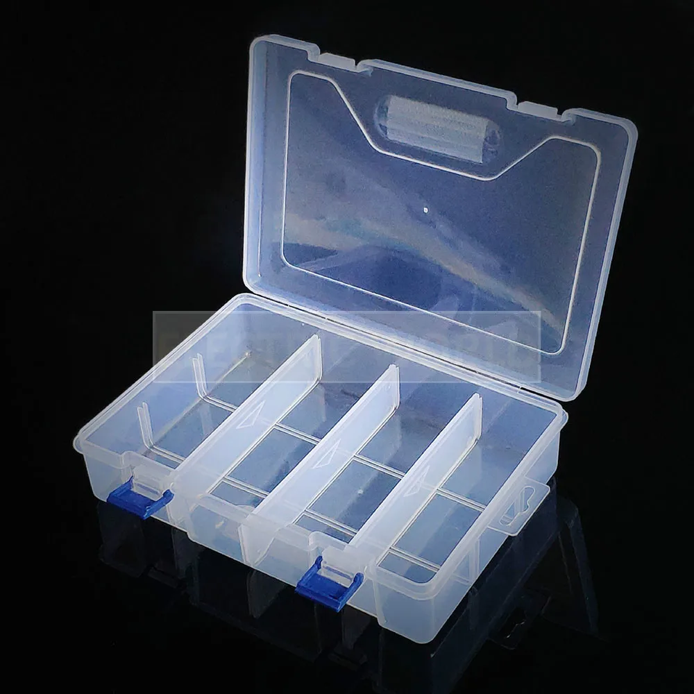 2 слоя 8 Сетка Коробка для хранения Контейнер пластиковый ящик-органайзер