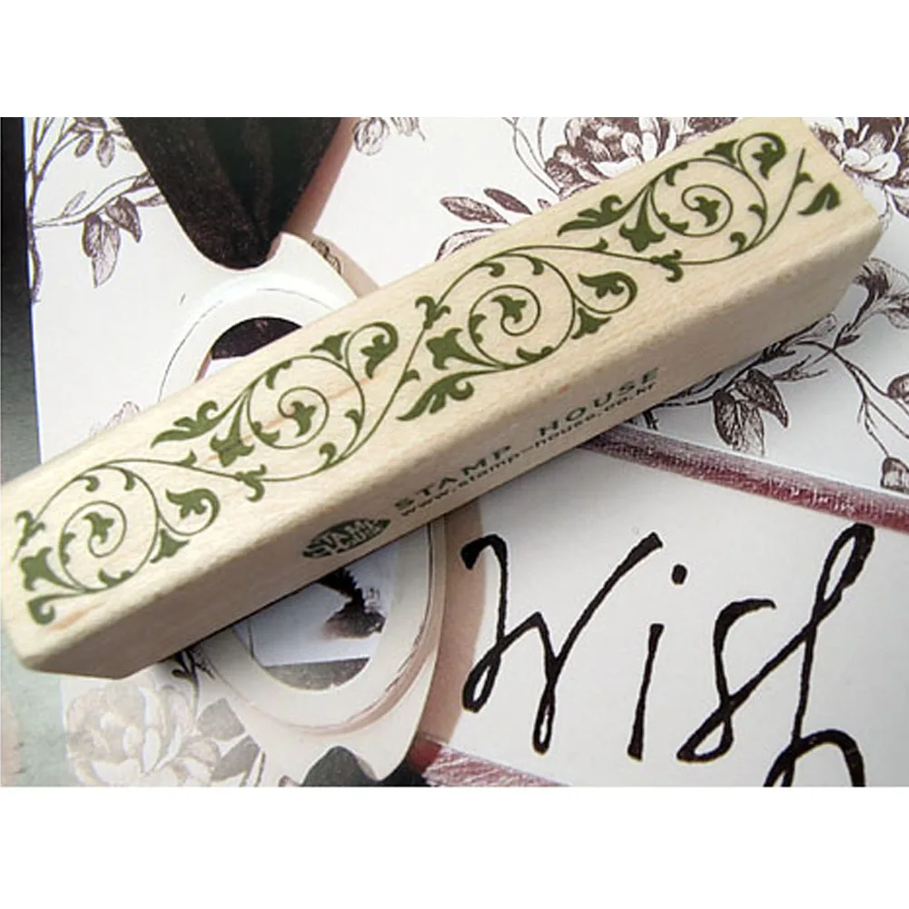 Литературный Винтажный стиль кружева Длинная угловая печать ретро украшения