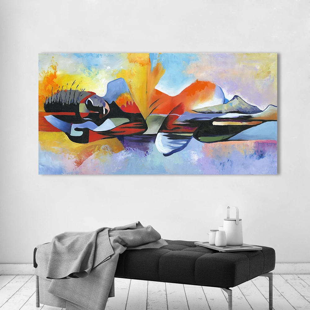 Постеры DDWW на холсте с рисунком настенные художественные картины стену женщина