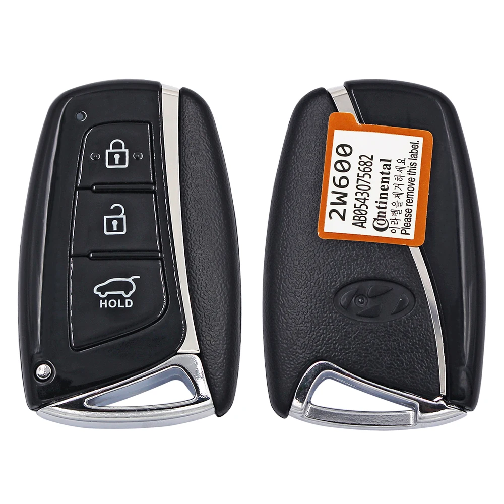 Умный телефон с тремя кнопками 433 МГц чип ID46 для Hyundai Santa Fe 2012 2013 2014 2015