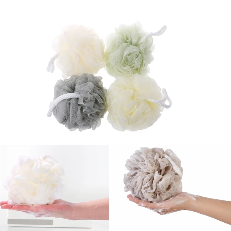 

Large Bath Sponge Shower Mesh Scrubbers Exfoliating Body Massage Scrub New
