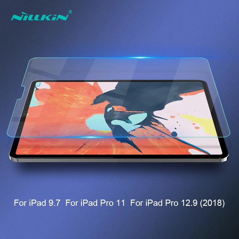 Закаленное стекло NILLKIN для iPad Air /Pro 10,5 /Mini /Mini 4/9. 7/Pro 11/Pro 12,9 защита экрана