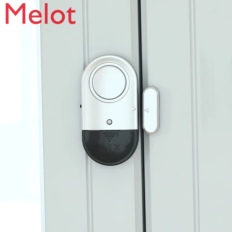 

High-End Luxury Household Magentic Contacts Simple Modern Door and Window Anti-Theft Door Alarm Wireless Door Opening Sensor