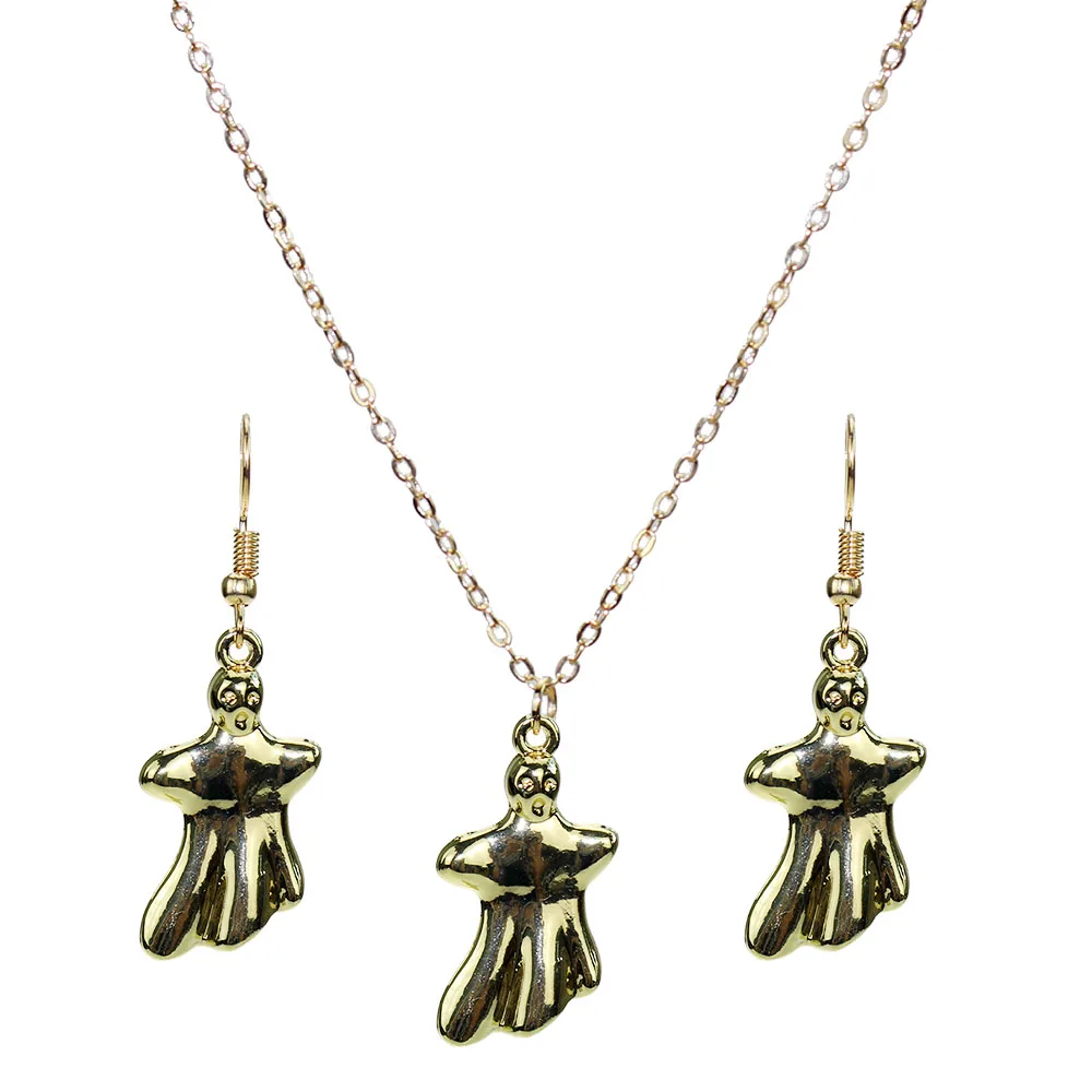 Европейская и американская бижутерия в стиле поп панк металлический материал