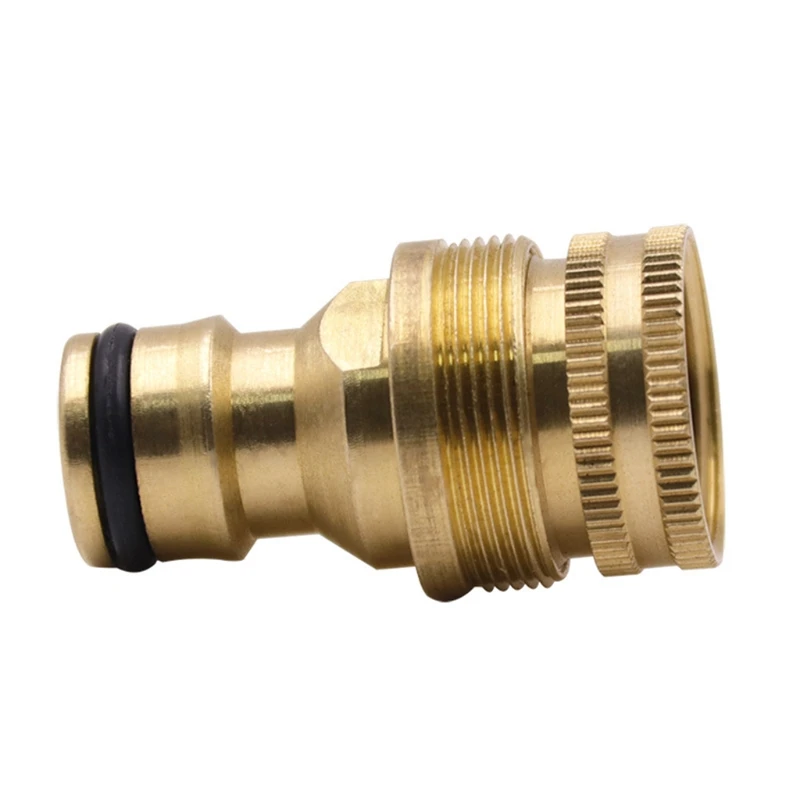 

Aluminum Alloy High Pressure 1/2" Connector Adapter for Car Washer Water Hose Guns Garden Irrigation Faucet Accessories