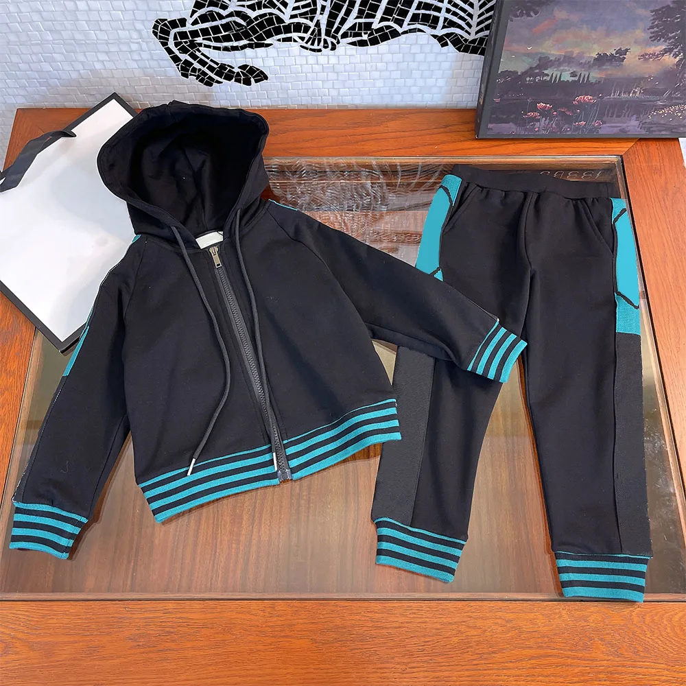 

Designer childrens clothing for early autumn 2021, the same casual suit for male and female babies, jacket with casual trousers