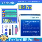 Аккумулятор YKaiserin Hi9 Pro, 5800 мА  ч, для планшетного ПК Chuwi Hi9 Pro, Hi9Pro, 3-проводной аккумулятор + трек-код, быстрая доставка