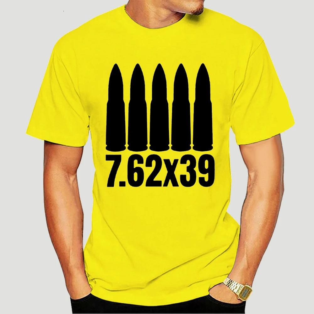 Футболка мужская с боеприпасами 7 62X39 дюймов 7050 к|Мужские футболки| |