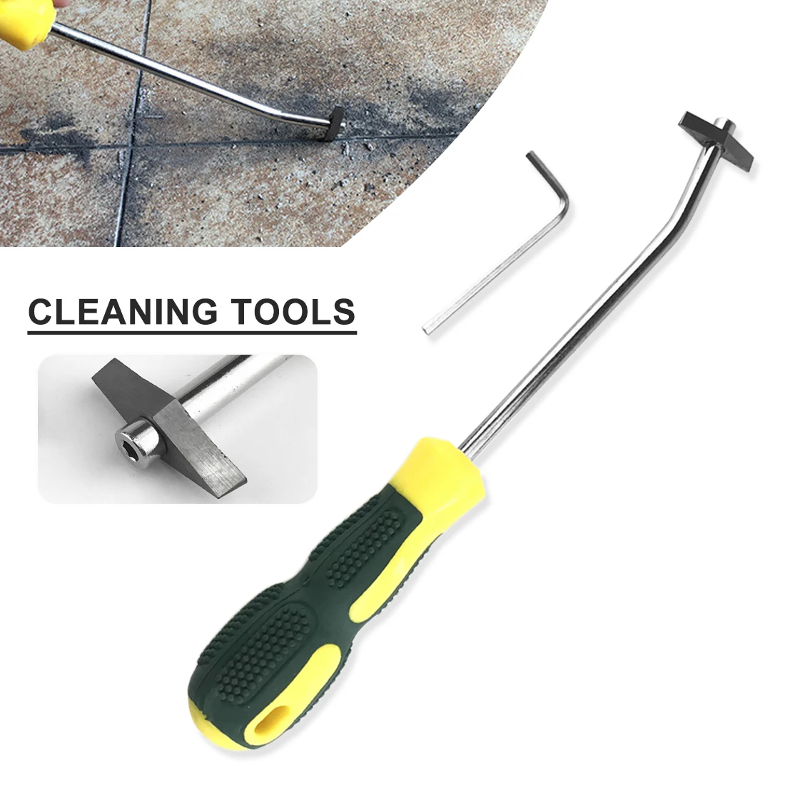 

Cemented Tungsten Steel Alloy Tile Sall Tile Gaps Cleaning Special Seam Tool for Joint Cleaner Construction Tool