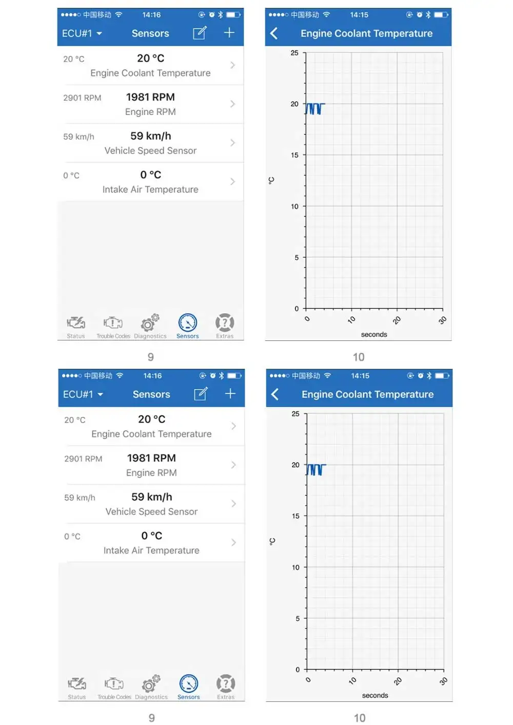 Viecar ELM 327 V1.5 PIC18F25K80 OBD 2 Bluetooth 4,0 для Android/IOS/PC OBD OBD2 Автомобильный сканер для диагностики авто инструмент elm327 v1.5