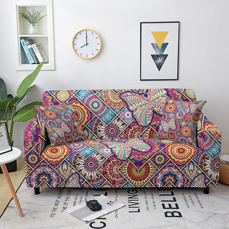 Эластичный чехол для дивана богемный телефона гостиной стула защитный на 1-4