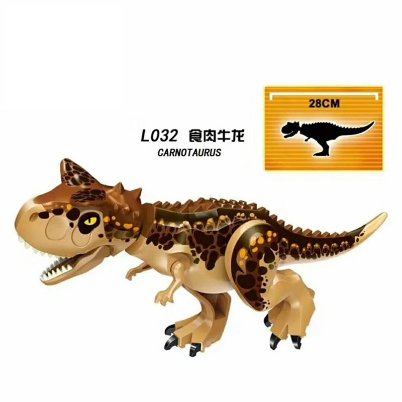 

Building Blocks Bricks Tyrannosaurus Indominus Rex King Ghidrah Dinosaur Carnotaurus Polar Bear Figures For Children Toys L035