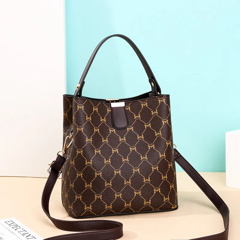 

Luxury Handbags Women Bucket Bags 2020 Alligator Crocodile Pattern Handbag Female Capacity Solid Messenger Bags PU Purse 7 Color