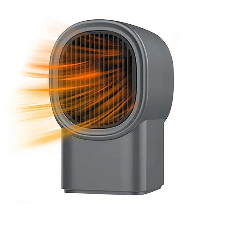 

Electric Small Space Heater - Portable Electric Heater with Thermostat,2 in 1 Personal Room Heater Car Heater US Plug