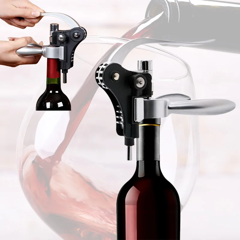 Профессиональный Мощный штопор для бутылок нож из цинкового сплава встроенный