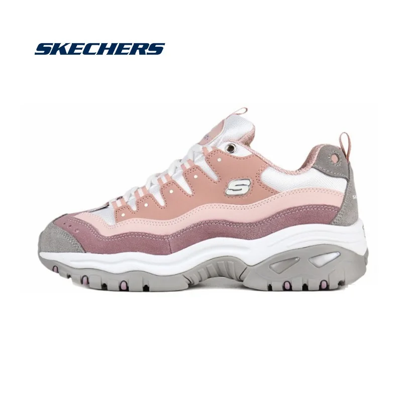 Женские кроссовки на вулканизированной подошве Skechers D'lite повседневные