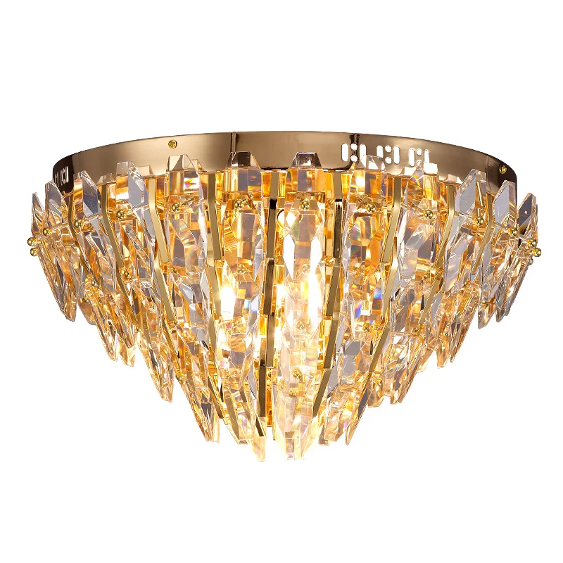 

Postmodern Light Luxury Crystal Ceiling Lamp Simple Creative Villa Living Room Dining Bedroom Ceiling Lamp